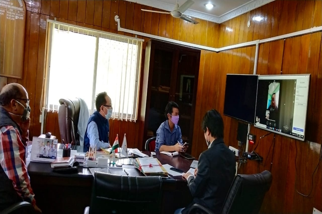 Conducted hearing during the Lockdown through Video Conferencing on 21 April 2020 by Dr. Joram Begi (SCIC), APIC.
